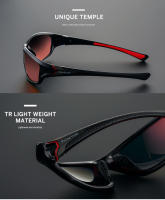 Gafas De Sol Polarizadas UV400 Para Pesca Y Deporte Al Aire Libre Para Hombres Y Mujeres Conducción Casual Estilo Rectangular - details 4