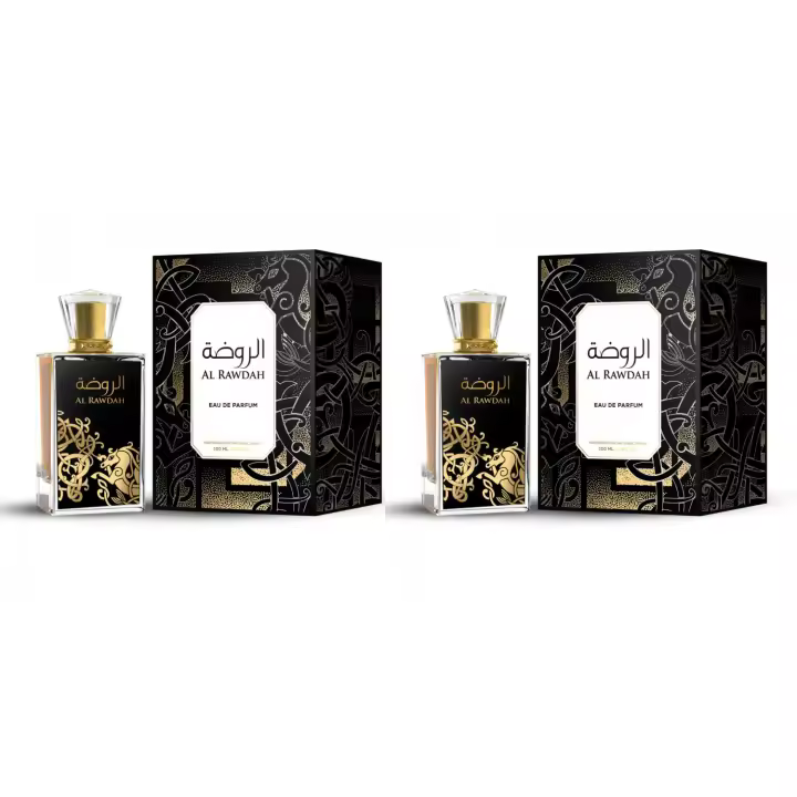 2 UNIDADES AL RAWDAH Eau de Parfum Arabe Unisex 100ml Montage Brands Fragancia inspirada en otros perfumes Unisex Hombre Mujer - 1