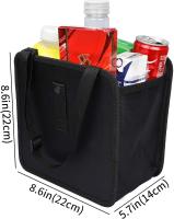 Bolsa de basura para Colgar EN EL Coche, impermeable, con capacidad de 1,85 galones, color Negro (No incluye bolsas de basura) - details 0