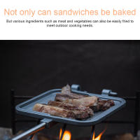 Tenedor Multifuncional Para Sandwiches Al Aire Libre Máquina De Hornear Sandwiches Doble Cara Para Camping Y Picnics - details 4