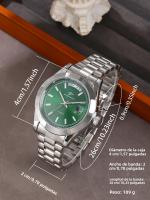 Reloj De Moda Para Hombre Reloj De Pulsera De Acero Inoxidable Reloj De Cuarzo Para Negocios Y Vida Diaria Regalo Para Padres Reloj De Parejas - details 5