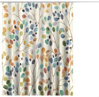 Cortina De Ducha 180x200, Estampada Botánico Colorido con Agujas Cortina BañO Lona Impermeable Antimoho Cortina De Ducha Cortinas De BañO con 12 Ganchos - details 0