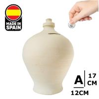Hucha Artesanal de Barro Natural Hecha a Mano en Andalucía - details 2