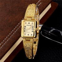 Reloj De Mujer De Lujo En Acero Inoxidable Dorado Moda Casual Vestimenta Reloj De Pulsera Para Damas Relogio Feminino - details 0