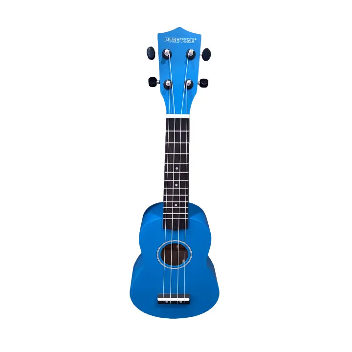 Ukelele Soprano Pure Tone (Pack KUS15) (Color Azul) Incluye: Ukelele, Funda y Metodo en Ingles - 1