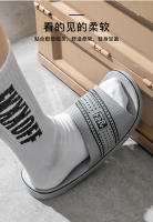 Zapatillas De Baño Para Hombre Verano Antideslizantes Y Antiolor Tamaño Extra Grande Zapatos Para Interior Sencillos Y Confortables - details 5