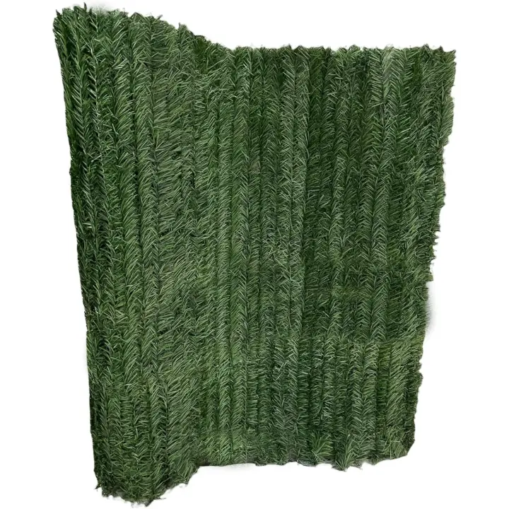 Seto Artificial Ocultación Jardín Thayba - Seto Decorativo, Ocultación 90%, Tratamiento UV, Color Verde - 1