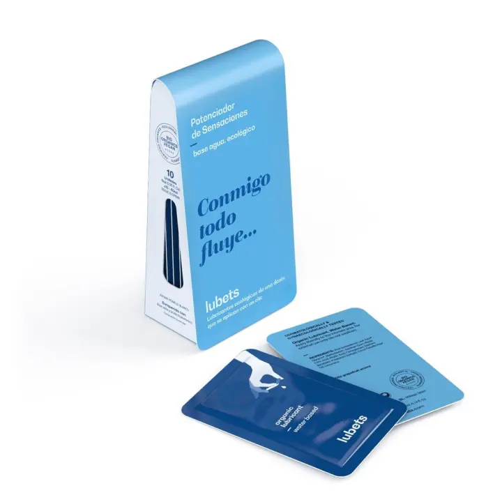 LUBETS INTIMO POTENCIADOR SEXUAL BASE ACUOSA CON ACIDO HIALURONICO 10 MONONODOSIS ECOLOGICO - 1