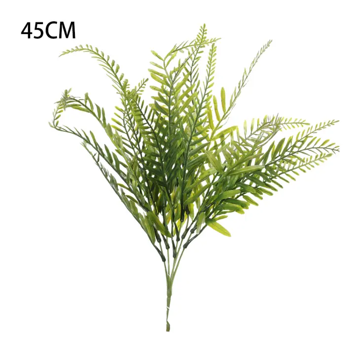 Poenia Arte Floral - Planta Artificial Ramo de Hojas 45cm - REF 630670 - Decoración Realista - 1