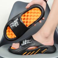 Nuevos Pantuflas De Masaje Para Hombre Material EVA Sensación Suave Para El Pie Sandalias Casuales De Playa Plataforma Bajo Suporte - details 11