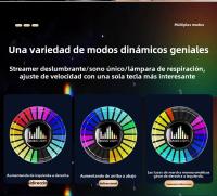 Lámpara Ambiental LED RGB Controlada Por Música Luz De Acompañamiento Para Coche Adaptable Para Fiestas Y Vehículos - details 7