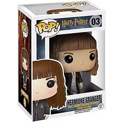 Funko Pop! Hermione Granger Nº 03 -  Funko Pop Harry Potter - Funko Pop Hermione con Uniforme - 1