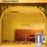 Luces De Enredadera LED Para Decoración De Navidad Y Fiesta Control Remoto USB 3/4/6 Metros Adecuadas Para Dormitorio Y Hogar - details 0