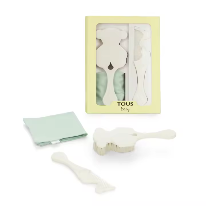 Set belleza de cepillo+peine+bolsa transportable -Tous- - 1