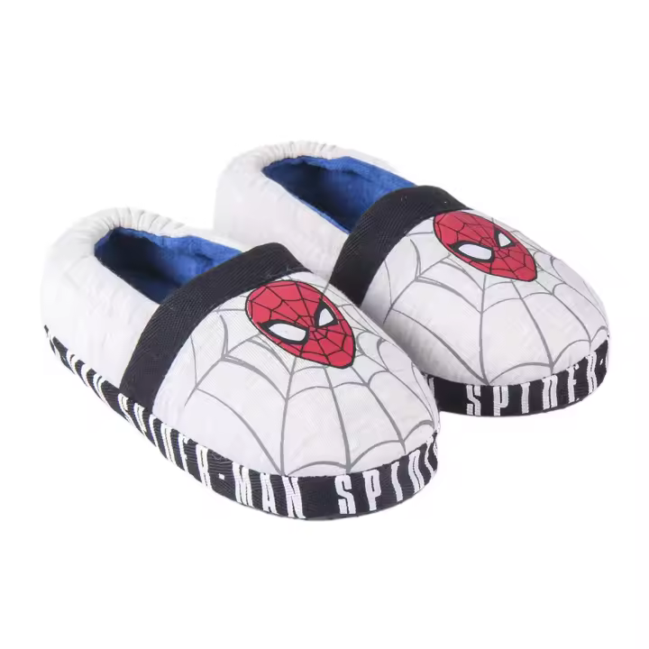 Zapatillas de Casa Francesita Spiderman Gris Niño - 1