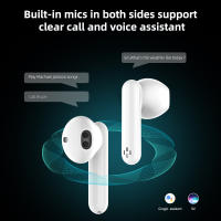 Auriculares Garyway J56 Inalámbricos TWS Bluetooth 5.1 Estéreo Con Codec AAC Latencia Baja AI Call Cancelación De Ruido APP Control De Volumen Isolación Acústica Metal PVC Impedancia 32Ω - details 6