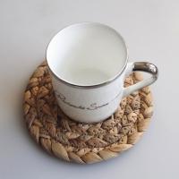 Tazas De Rattan Natural Redondas Hechas a Mano Tapetes De Isolación Para Mesa Accesorios De Decoración De Cocina Estilo Japonés - details 8
