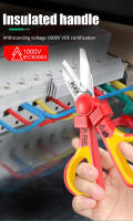 Tijeras Eléctricas VDE LAOA 1000V Aisladas Para Cable Corte De Alambre Herramientas De Plegado Curvo Y Enchufe - details 8