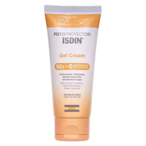 Isdin Fotoprotector Gel Crema Wet Skin Formato Viaje SPF50+ 100 ml - 1