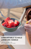 Taza De Camping Multifuncional Plegable 3 PCS Con Mango Plástico Resistente Para Acampar Y Picnics Al Aire Libre - details 2