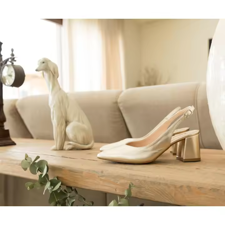 PATRICIA MILLER ZAPATO DE SALÓN OLIVENZA CHAMPAGNE 5532-1027 - 1
