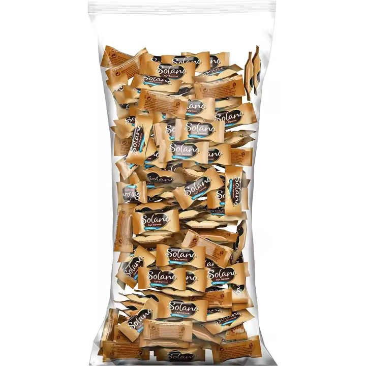 Solano - Caramelo duro sin azúcar con edulcorantes con aromas de café y nata (1kg) - 1