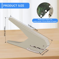 Pulverizador De Setas Preciso Con Regla Herramienta Manual Para Agujeros En Hojas Sueltas Para Cuaderno Pulverizador De Papel De Setas - details 1