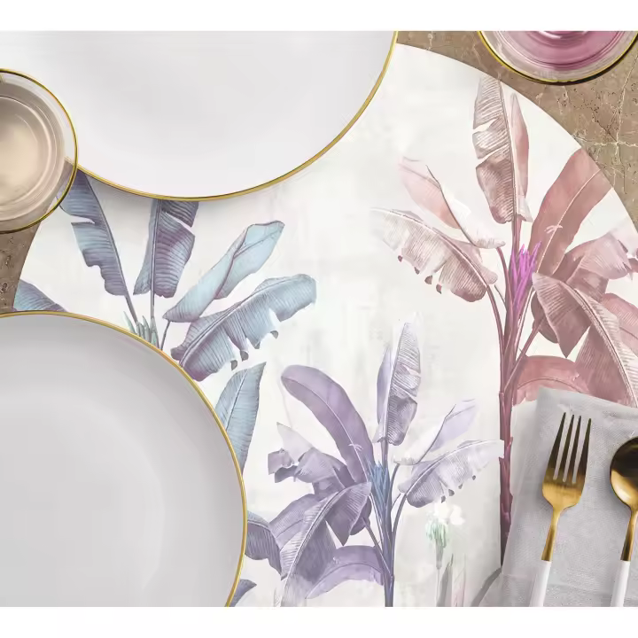 VINILIKO, set de 4 individuales Martinica 4u-[Diam] 40 cm - 1