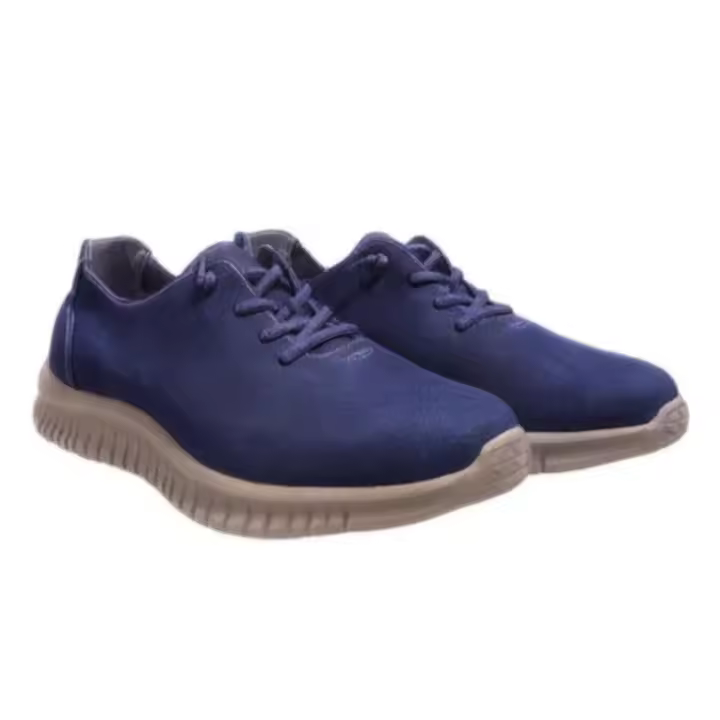 Calzados Almena Flexpies - Zapato Casual Hombre. Marino. Mod.506   piel - 1