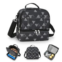 Bolsa De Pecho Para Amamantar Con Compartment Frío Doble Capa Impermeable Para Leche Materna Bolsa De Almuerzo Para Trabajar Al Aire Libre - details 8