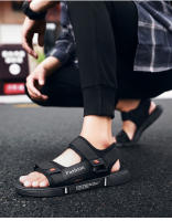 Sandalias Para Hombre Verano Comodidad Transpirable Zapatillas De Moda Antideslizantes Romanas De Calidad Buena Para Exteriores - details 2