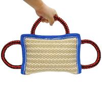 Juguete Interactivo Para Morder De Lino Para Perros Medianos Y Grandes Almohadilla De Masticar Dura Para Ejercicios De Agarre - details 7