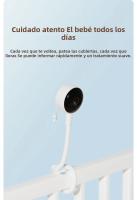 Cámara De Seguridad Para Bebé Con Visión Nocturna Infrarroja Y Control Remoto Graffiti APP WiFi Monitoreo De Temperatura Y Sonido Cámara Inteligente Para El Hogar - details 6