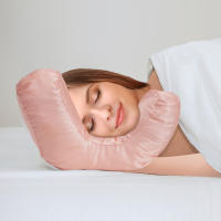 Almohada De Belleza Para Dormir Contra Las Arrugas Y Envejecimiento Con Funda Incluida Almohada Para Espalda Forma Concava Poliéster 100% 400TC - details 0