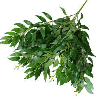 Arbusto Artificial De Hojas Verdes Para Decoración De Hogar Y Fiestas Vino Falso De Juncos Para Boda Navidad Adorno De Casa - details 5