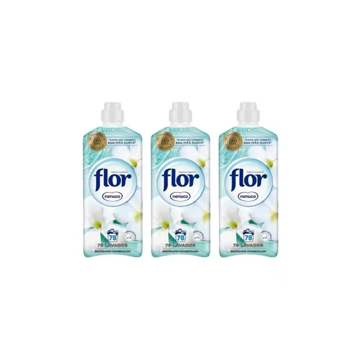Flor Suavizante para Ropa Aroma Nenuco,234 LAVADOS Pack 3 botellas x 78 lavados (total 234 lavados) - 1