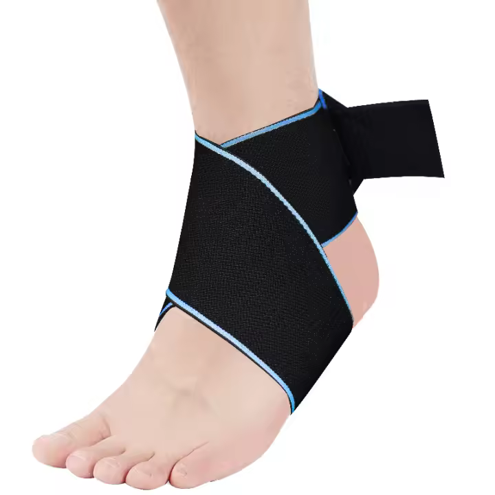 DOUBLE M, 2 Piezas Tobillera Deportiva, Unisex, Estabilizador, Alivia el Dolor, Soporte y Protección de Tobillos, Ajustable, Neopreno, Uso Versátil, Barras Antideslizantes, Talla Única - 1