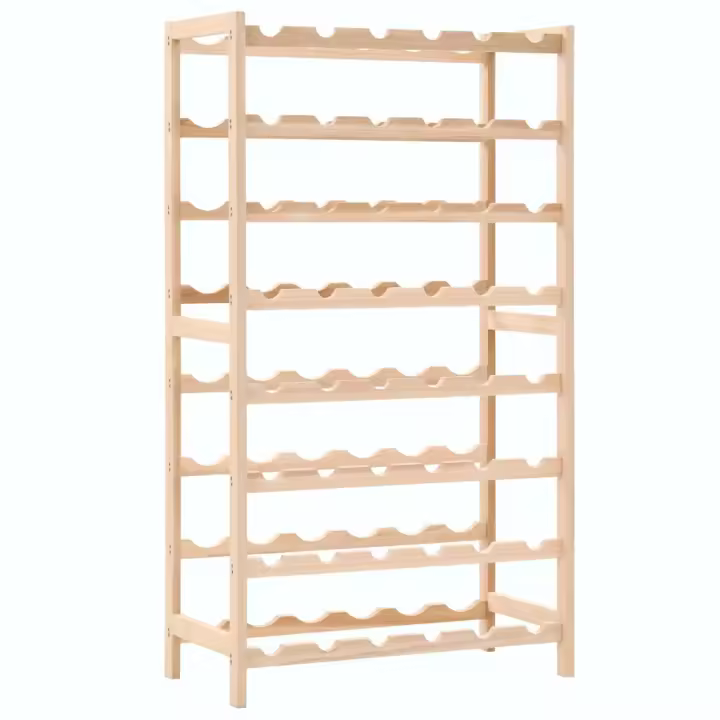 vidaXL Botellero de madera de cedro 57,5x28x102 cm - 1