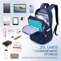 Mochipa Viaje Avion Cabin 40x30x15 British Airways Bolsa para 15,6 Pulgadas Mochipa Bolsa De Cabina Mochipa Mujer Hombre Antirobo para Trabajo Universidad - details 1