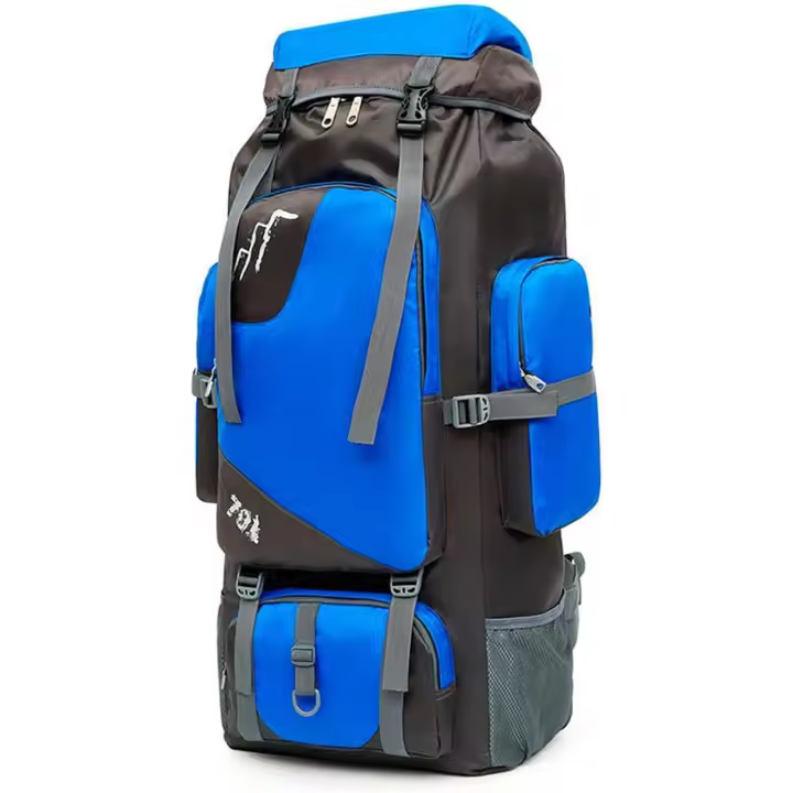 90L Mochila de senderismo ligera Mochila de trekking y resistente al agua,mochila de deporte al aire libre,bolsa de viaje para escalar,acampar,viajar，Ripstop e impermeable - 1