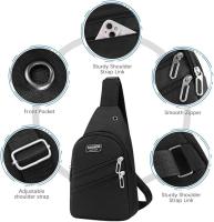Bolso bandolera impermeable para hombre y mujer, ligero, ideal para senderismo, deporte, viajes y trabajo. - details 2