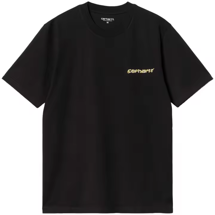 Camiseta de Manga Corta Carhartt WIP Noodle Soup para hombre en color negro - 1