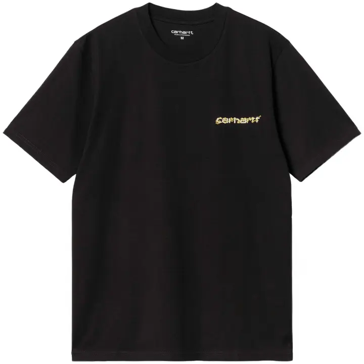 Camiseta de Manga Corta Carhartt WIP Noodle Soup para hombre en color negro - 1