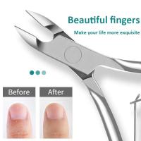 Tijeras De Manicura Profesional De Acero Inoxidable Cortador De Cutícula Para Uñas Y Pies Herramienta De Belleza Para Cuidado De Las Uñas - details 2