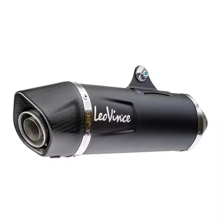 Leovince Sistema De Escape Completo Homologado Nero Yamaha X-max 125/tech Max 21-22 Ref:14078k Stainless Steel&carbon - 1