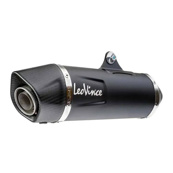 Leovince Sistema De Escape Completo Homologado Nero Yamaha X-max 125/tech Max 21-22 Ref:14078k Stainless Steel&carbon - 1