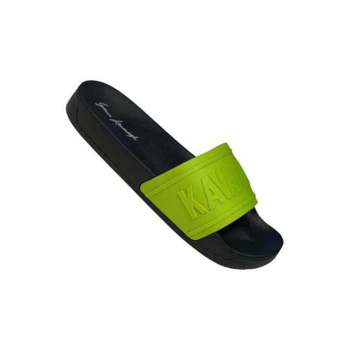 Chanclas Gianni Kavanagh Neverland Negro y Amarillo - 1