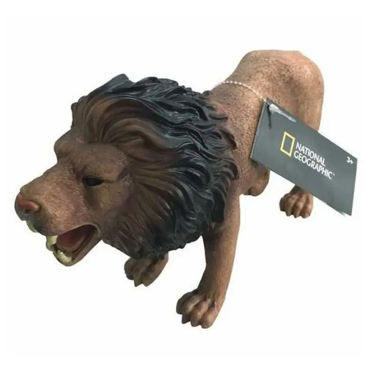 Figura león Nathional Geographic 30cm tamaño NHT01002sNHT01090 - 1