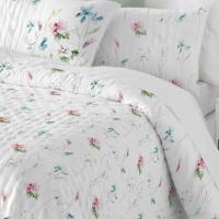 Colcha bouti reversible Fundeco Astoria de primavera-verano, incluye cojines de regalo - 100 gr - Hecha en España - details 6