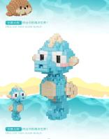 Bloques De Construcción Pequeños De Animales Del Oceano Creativos Juguetes Educativos Compatible Con Legos Para Niños - details 4